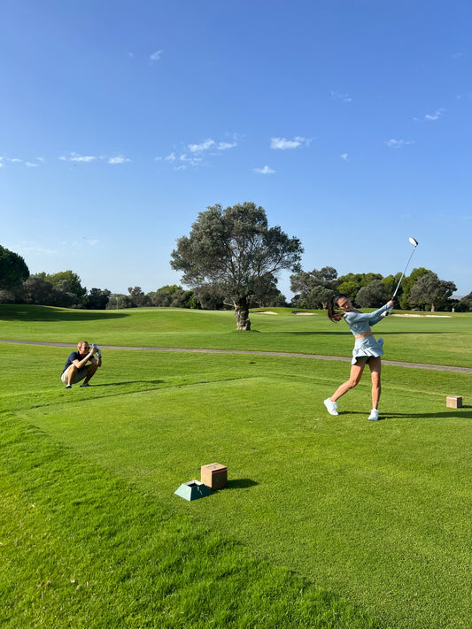 Golf lessons in Mallorca Alcanada golf Academy by Joan Gonzalez