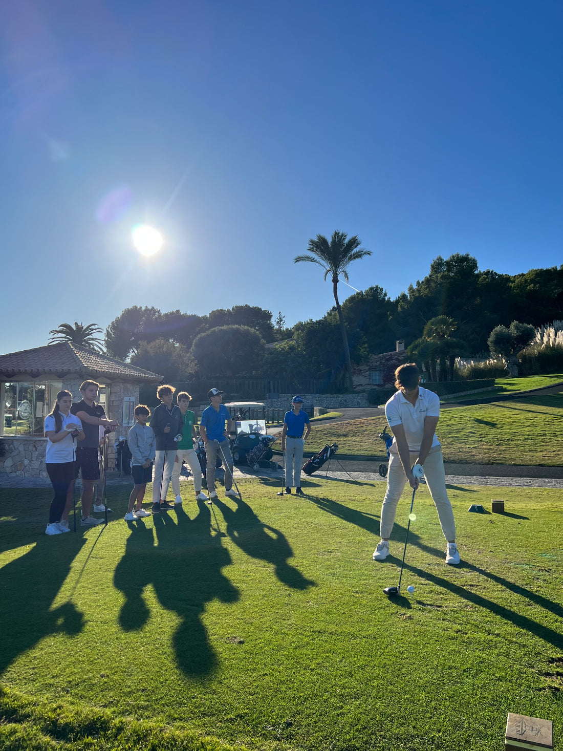 Golf in Christmas and Christmas Camp in Alcanada golf Academy by Joan Gonzalez