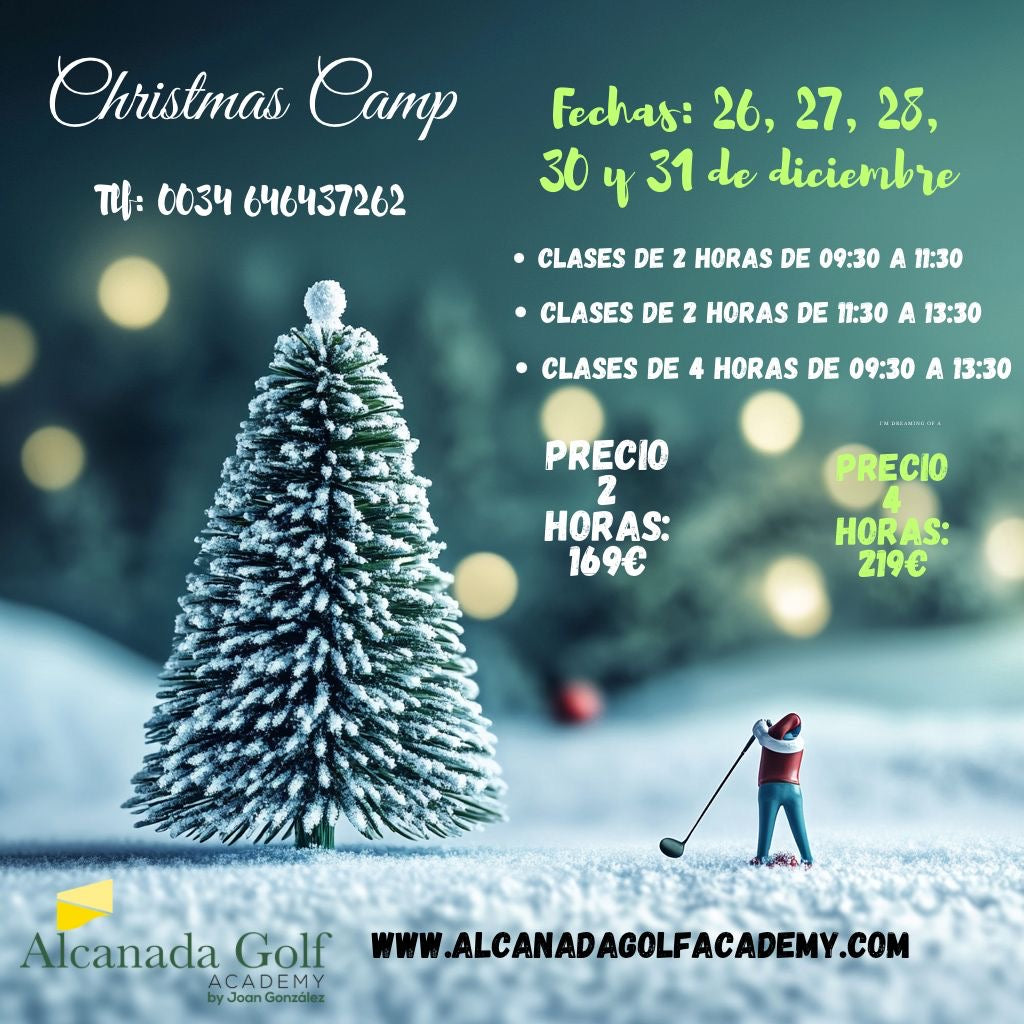 Christmas Golf Mallorca Alcanada golf Academy by Joan Gonzalez